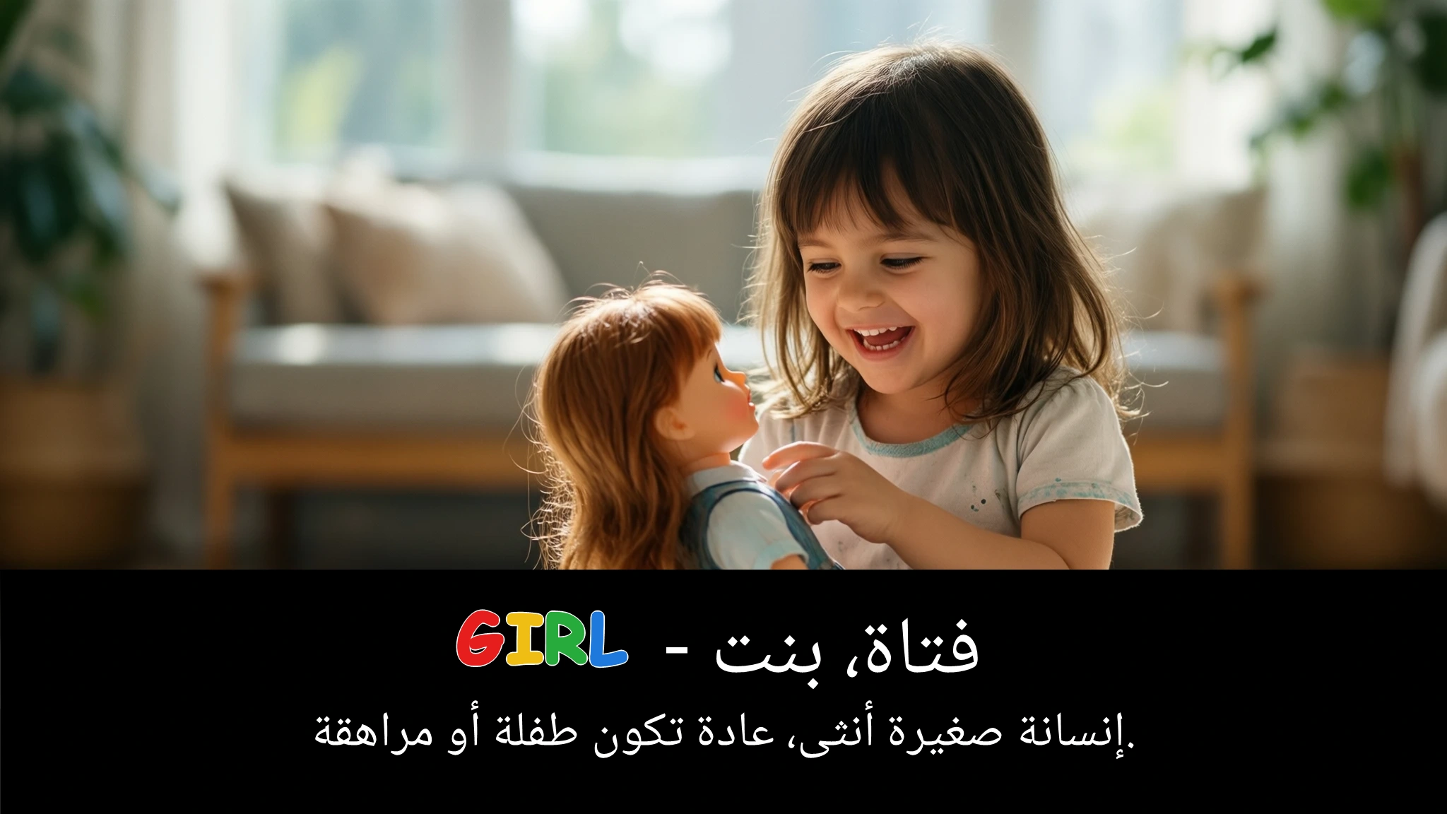 Arabic Illustration for girl